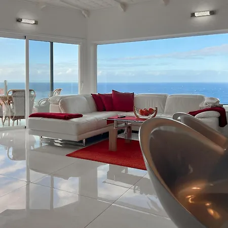 Semesterbostad Modern Panoramic With Pool & Terrace Puerto de la Cruz (Tenerife)